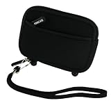 rooCASE (Jet Black) SLV2 Neoprene Sleeve Carrying Case Nikon Coolpix P300 D ....