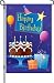 Happy Birthday Garden Flag