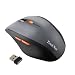 TeckNet M002 2.4G Nano Cordless Optical Mouse - 18 Month Battery Life - Battery Indicator - 2.4 GHz -2000/1500/1000dPi - Nano USB wireless receiver - 2012 Edition (AA BATTERIES NOT INCLUDED)