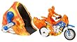 Fantastic 4 Human Torch Blazing Stunt Bike