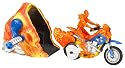 Fantastic 4 Human Torch Blazing Stunt Bike