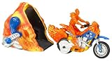 Fantastic 4 Human Torch Blazing Stunt Bike
