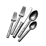 Lisa Jenks Tattoo Stainless-Steel 5-Piece Flatware Place Setting, Service for 1