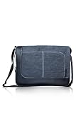 Eco Denim Men's Laptop Messenger Eco-Bag- Denim- by Reveal Handbags