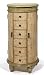 Summer Floral Jewelry Armoire Sage Green Vintage Beige