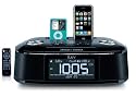 iLuv iMM173 Alarm Clock Radio Stereo for iPhone & iPod Bundle with Samson CH-700 Closed Back Circumaural Studio Headphones with Extra Large Earpieces and Extended Low Frequency Response - CH700