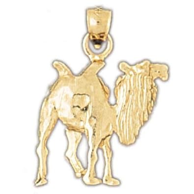 Cheap Girls Jewelry Dazzlers Solid 14k Gold Camel Charm Pendant Available in three colors from jewelsberry (weights: 2.5 grams only) For Sale