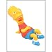 Simpsons Figurines Series 1 Evergreen terrace - Bart Simpson_s-2