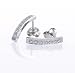 Storm Crydeo White Crystal Ladies Earrings