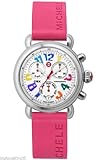 MICHELE CSX CHRONO SILICONE HOT PINK WATCH-MWW03M000086