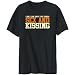 T-Shirt Mens Black "I only care about TWO THINGS: SEX AND Kissing " Hobbies Large