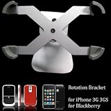 Rotation Bracket/stand for Apple Iphone 3g 3gs Blackberry Storm 9500 Curve 8900 Bold 9000