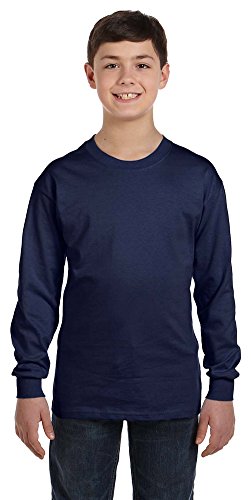 Hanes Youth 6.1 oz. Tagless ComfortSoft Long-Sleeve T-Shirt