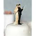 "Super Sexy Spy" Wedding Bride and Groom Figurine