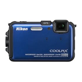 Nikon COOLPIX AW100 16 MP CMOS Waterproof Digital Camera with GPS and Full HD 1080p Video... by Nikon