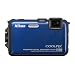 Nikon COOLPIX AW100 16 MP CMOS Waterproof Digital Camera with GPS and Full HD 1080p Video (Blue)