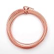 Jewelry Wire, Aluminum, 12 Gauge, Copper, 3yd (Pack of 1)