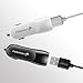 Dual Port USB Car Charger, Fosmon (2.1A + 1.0A) USB Car Charger for Apple iPhone SE/6S/6 Plus, Galaxy S7/S7 Edge/S6/S5, Note 5, Moto G/X/V, HTC 10/Desire 530/630/8025, LG G5/G4 (Black)