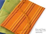 Rachael Ray Orange Stripe Moppine Oven Mitts Set of 3