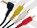 12Ft (4M) Atlona Camcorder Audio/Video Cable