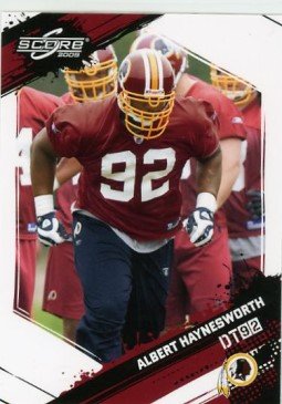 Albert Haynesworth Washington Redskins 2009 Score #281 Football Card