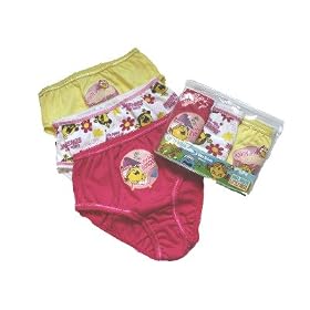 New Girls Briefs LITTLE MISS mr men 6pk