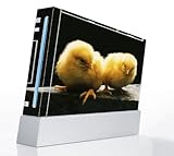 Twin Chicks Decorative Protector Skin Decal Sticker for Nintendo Wii Consol ....
