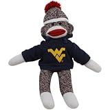 West Virginia Mountaineers 11'' Team Sock Monkey