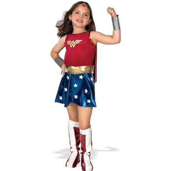 Déguisement Wonder Woman™ fille - 5 à 6 ans