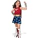 Super DC Heroes Wonder Woman Child's Costume - Medium (50 - 54" Height, 27 - 30" Waist)