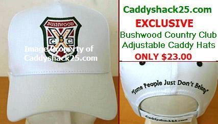Buy CADDYSHACK Bushwood WHITE Golf Cap Hat by Caddyshack25.com