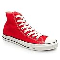 Converse All Star Hi Top - 6 Uk - Red - Fabric