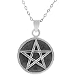 Sterling Silver Pentagram Necklace