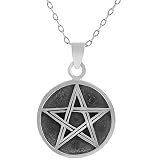 Sterling Silver Pentagram Necklace