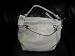 New With Tags Authentic Coach Brooke Perforated white Leather Bag 16908