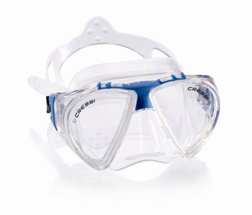 CRESSI Tauchmaske Penta (4 glass), blue Preisvergleich
