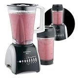 Hamilton Beach Stay or Go 10 Speed Blender with Wave Action and Travel Cup