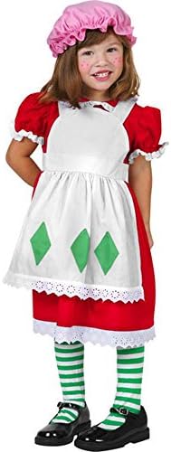 Toddler Strawberry Shortcake Halloween Costume (Size: 2T-4T)