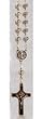 Auto Rosary with Medallions and Black Crucifix - MADE IN ITALY