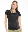 Rayon Knit Puff Sleeve Top