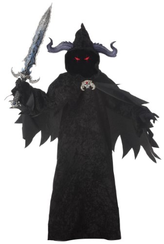 Demon of War - Black Child Costume - X-Large - Kid's Costumes