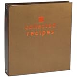 Create Your Own Collected Recipes Cookbook - Brown & Copper