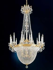 Schonbek 5082 76 La Scala Empire 22 Light Large Foyer Chandelier