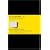Moleskine Square Cahier Journal Black Large: set of 3 Square Journals