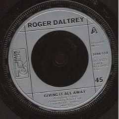 GIVING IT ALL AWAY 7" (45) UK TRACK 1973 SILVER/BLACK PLASTIC LABEL DESIGN (2094110)