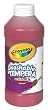 Crayola Artista II Washable Tempera Paint 16oz Red