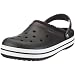 crocs 11126 Crocband Mammoth, Unisex - Erwachsene Clogs & Pantoletten, Schwarz (Black/Black bzw. Blk/Blk), EU 41/42, (US M8/W10)