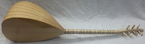 Turkish Short Neck Quality Butterfly Baglama Saz for Sale