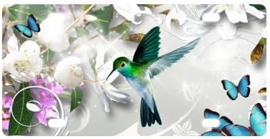 Hummingbird Metal Licensed Plate for Car (New) - 12 X 6 Cover Tags auto vehicle car front