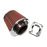 85-89 Isuzu I-Mark Air Intake Filter Kit + Mass Air Flow Sensor Adapter by AutoGrimmig